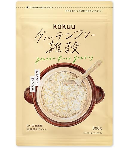 Amazon.co.jp: kokuu 雑穀 300g 混ぜるだけ 24雑穀ブレンド スーパー